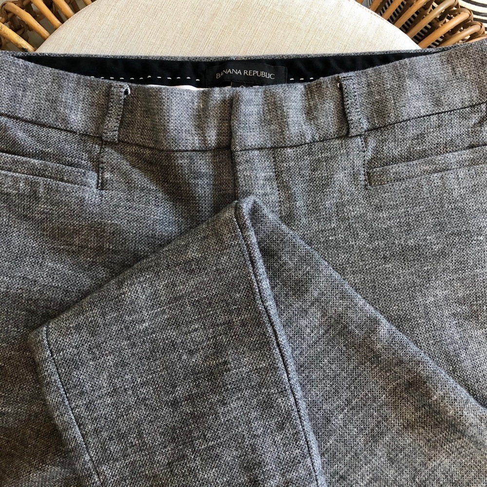 Ankle Cropped Dress Pants